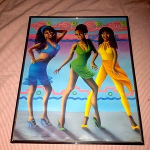 Three Latina Women artwork